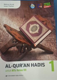 Image of AL-QUR\'AN HADIS KBC MTs Kelas VIII